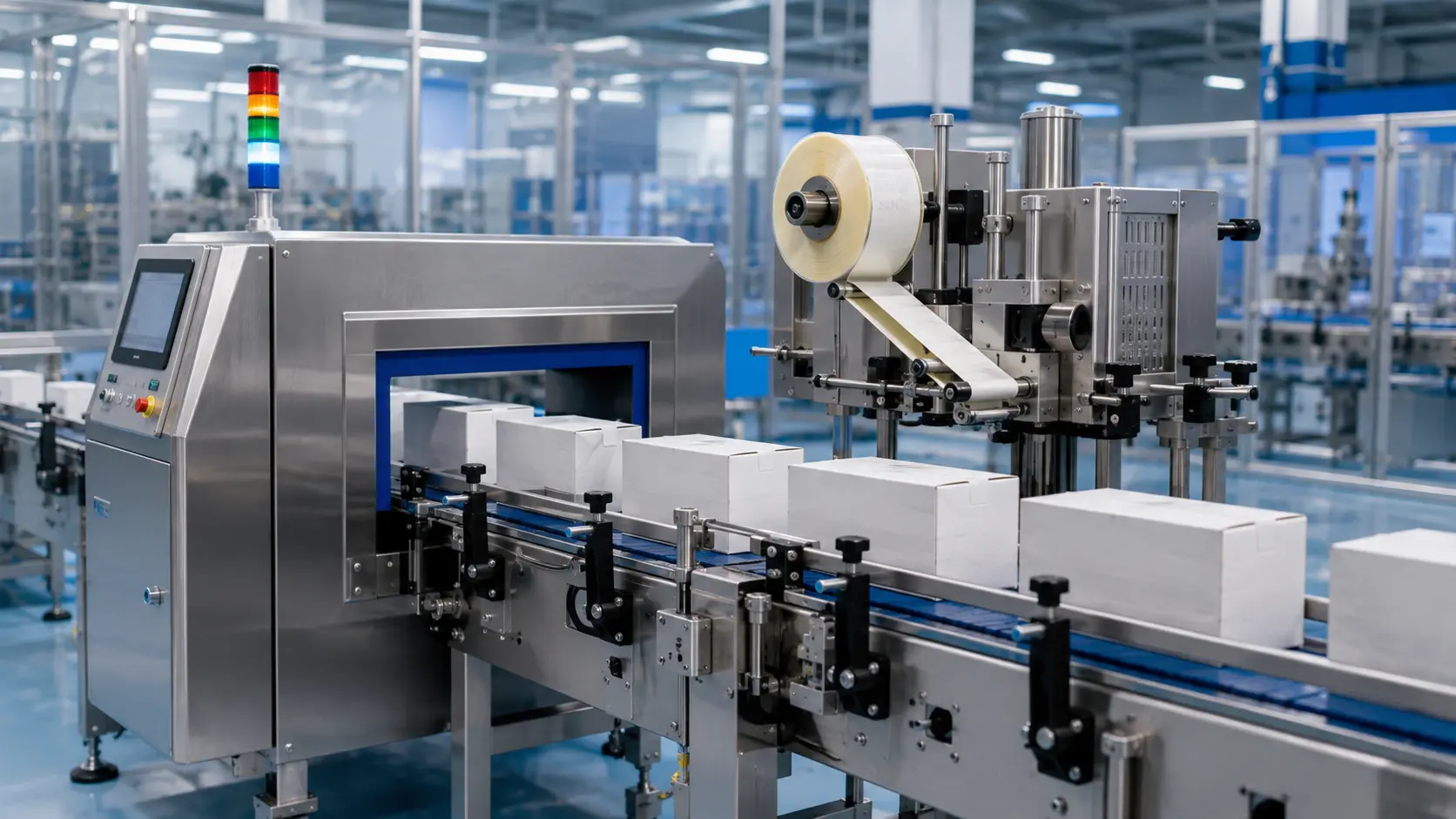Inspección y etiquetado en productos empacados